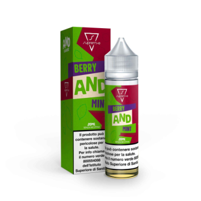 BERRY AND MINT Shot Mix 20ML/60 Liquido per Sigaretta Elettronica by Suprem-e