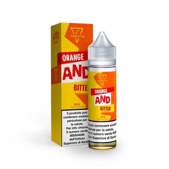 ORANGE AND BITTER Shot Mix 20ML/60 Liquido per Sigaretta Elettronica by Suprem-e