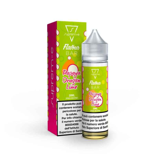 PAPAYA DRAGON LIME Shot Mix 20ML/60 Liquido per Sigaretta...