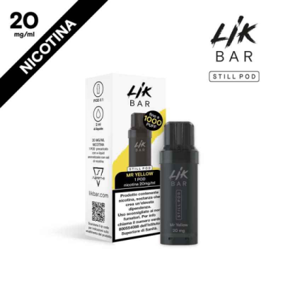 LIK BAR STILL POD -  MR YELLOW - NICOTINA 20