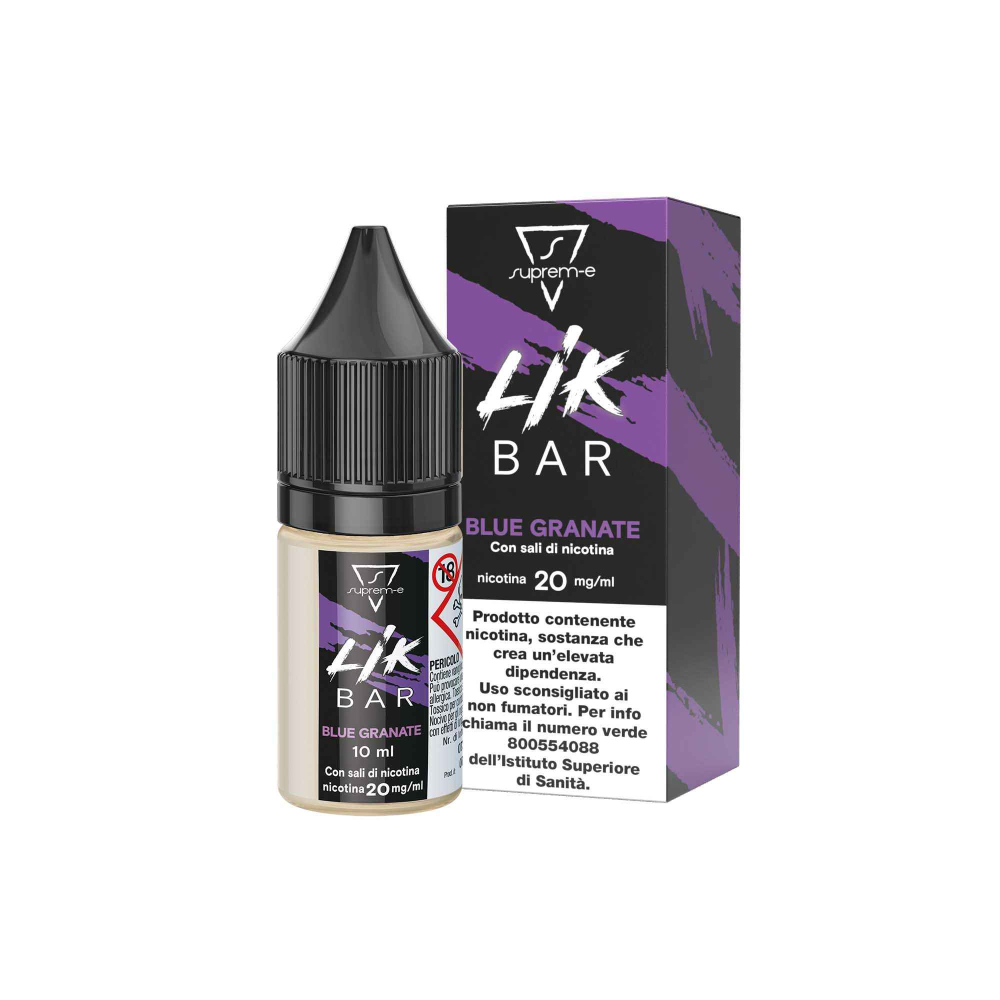 LIK BAR BLUE GRANATE 10ml Liquido per Sigaretta Elettronica by Suprem-e