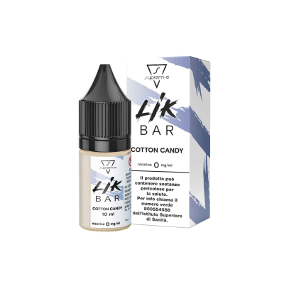 LIK BAR COTTON CANDY 10ml by Suprem-e Liquido per Sigaretta Elettronica