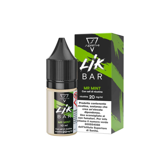 LIK BAR MR MINT 10ml by Suprem-e Liquido per Sigaretta Elettronica