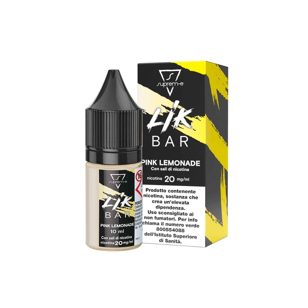 LIK BAR PINK LEMONADE 10ml by Suprem-e Liquido per Sigaretta Elettronica