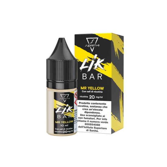 LIK BAR MR YELLOW 10ml Liquido per Sigaretta Elettronica by Suprem-e