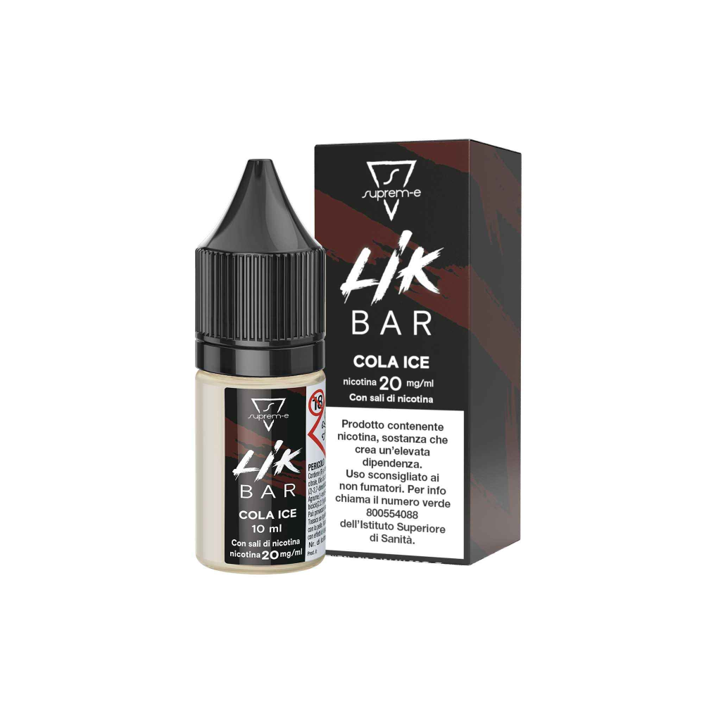 LIK BAR Cola Ice 10ml by Suprem-e Liquido per Sigaretta Elettronica