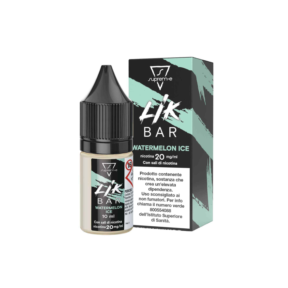 LIK BAR Watermelon Ice 10ml by Suprem-e Liquido per Sigaretta Elettronica