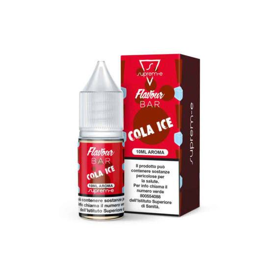 Aroma Sigaretta Elettronica Cola Ice 10ml by Suprem-e al gusto di Cola, ghiaccio