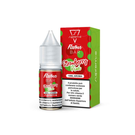 Aroma Sigaretta Elettronica Strawberry Kiwi 10ml by Suprem-e al gusto di Fragola, Kiwi, ghiaccio.