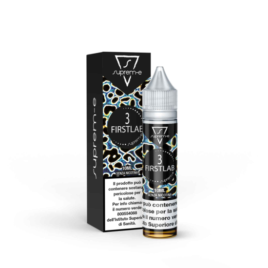 Liquido per Sigaretta Elettronica FIRST LAB n.3 Mini Mix 10ML/20 al gusto di FRUTTI ROSSI, MENTA