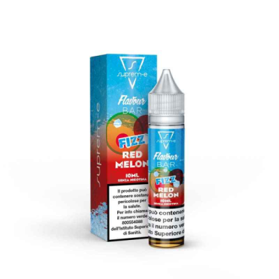 Liquido per Sigaretta Elettronica FIZZ RED MELON Mini Mix 10ML/20 by Suprem-e al gusto di Melone, Anguria, fragola, ghiaccio