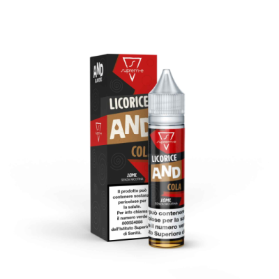 LICORICE AND COLA Liquido per Sigaretta Elettronica Mini Mix 10ML/ 20 by Suprem-e