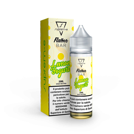 LEMON YOGURT Liquido per Sigaretta Elettronica Shot Mix 20ML/60 by Suprem-e