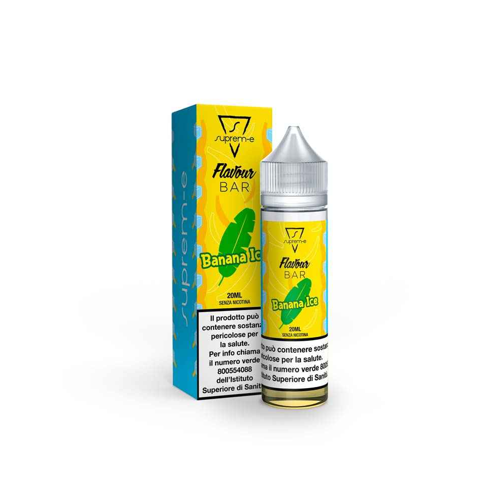 BANANA ICE Shot Mix 20ML/60 Liquido per Sigaretta Elettronica by Suprem-e